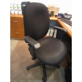 Black Cloth High Back Office Chair